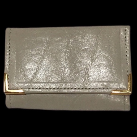 Vintage Princess Gardner Full Grain Cowhide 6-Key and Card Keeper,‎ Alabaster - Picture 5 of 9